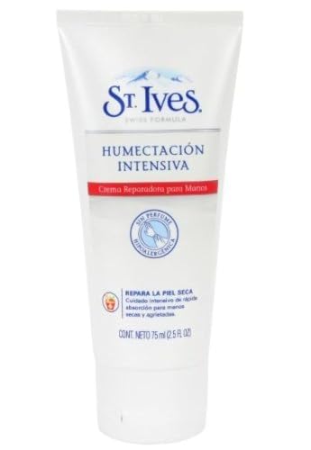 St Ives Intensive Healing Body Moisturizer - Hydrating & Soothing for Dry Skin - Spanish Label (Pack of 3) - Daily Use f